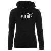 Dámska Mikina PUMA Logo No1 Kapucňa Čierna (Veľkosť S, Farba čierna)