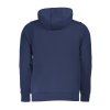 NORWAY 1963 Perfektná Pánska Mikina na zips Modrá (Veľkosť XL, Farba modrá)