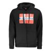 NORWAY 1963 Perfektná Pánska Mikina na zips Čierna (Veľkosť L, Farba čierna)