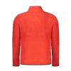NORWAY 1963 Perfektná Pánska Mikina na zips Červená (Veľkosť M, Farba červená)