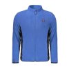 NORWAY 1963 Perfektná Pánska Mikina na zips Modrá (Veľkosť XL, Farba modrá)