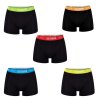 Prémiové Pánske Boxerky Balenie 5ks Lee Cooper čierne (Veľkosť M, Farba čierna)