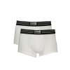 CAVALLI CLASS Perfektné Pánske Boxerky Biela