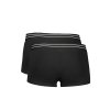 CAVALLI CLASS Perfektné Pánske Boxerky Čierna