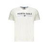 North Sails Perfektné Pánske Tričko Krátky Rukáv Biela (Veľkosť S, Farba Biela)