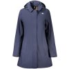 K-WAY K Way Trench Donna Blu (Veľkosť S, Farba modrá)
