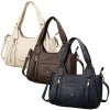 Elegantná kabelka dariya® 32x26x14cm tmavo hnedá