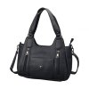 Elegantná kabelka dariya® 32x26x14cm tmavo modrá