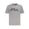 Fila Perfektné Pánske Tričko Krátky Rukáv Šedá (Veľkosť S, Farba šedá)