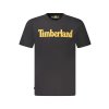 Timberland Perfektné Pánske Tričko Krátky Rukáv Čierna (Veľkosť S, Farba čierna)