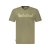 Timberland Perfektné Pánske Tričko Krátky Rukáv Zelená (Veľkosť S, Farba zelená)