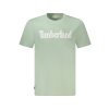 Timberland Perfektné Pánske Tričko Krátky Rukáv Zelená (Veľkosť S, Farba zelená)
