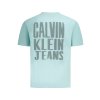 Calvin Klein Perfektné Pánske Tričko Krátky Rukáv Zelená (Veľkosť XL, Farba zelená)
