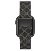 Sieťovaný remienok Nine West tmavosivý so vzorom, pre Apple Watch 38-41 mm