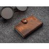 Pularys Pánska kožená peňaženka Easy Brown 210331007