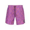 TRUSSARDI Perfektné Pánske Plavky Viola (Veľkosť S, Farba fialová)