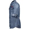 GUESS JEANS Guess Jeans Košeľa s dlhým rukávom Girl Blue (Veľkosť 12A, Farba modrá)
