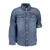 GUESS JEANS Guess Jeans Košeľa s dlhým rukávom Girl Blue (Veľkosť 12A, Farba modrá)