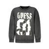 GUESS JEANS Guess Jeans Mikina Zipless Child Black (Veľkosť 16A, Farba čierna)