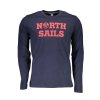 North Sails Perfektné Pánske Tričko Dlhý Rukáv Modrá (Veľkosť L, Farba modrá)