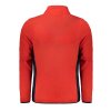 NORWAY 1963 Perfektná Pánska Mikina na zips Červená (Veľkosť XL, Farba červená)