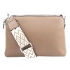crossbody damska kabelka 230 latte hneda