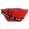damska ledvinka fashion bag v6266 cervena