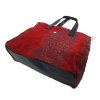 kozena damska kabelka kk 201 grosso burgundy cervena 6