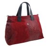 kozena damska kabelka kk 201 grosso burgundy cervena 2