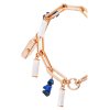11582 4 anne klein damske naramkove hodinky hranate ak 4108blch