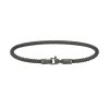 Daniel Wellington náramek mesh Graphite (Velikost 205)