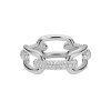 Daniel Wellington prsten ocelový Crystal Link (Velikost 60)