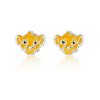13039 disney detske nausnice mini lion king stribrne es00115sl cs