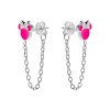 10135 disney detske nausnice minnie mouse stribrne es00051sl cs