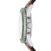9528 2 fossil blue panske hodinky kulate fs5946