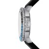 10357 2 fossil blue panske hodinky kulate fs6049