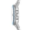 10354 2 fossil blue panske hodinky kulate fs6050