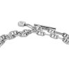 12697 2 fossil damsky dvojity naramek d link ocelovy ja7245040