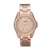 9393 4 fossil riley damske hodinky es2811