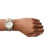 12391 3 fossil riley damske hodinky kulate es3204