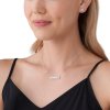 9808 3 michael kors damsky stribrny nahrdelnik mkc1688set