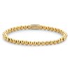 1089 1 rebel rose damsky kulickovy naramek yellow gold only 4mm