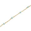 9155 1 rosefield damsky naramek pozlaceny jbbsg j814