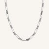 7073 1 rosefield nahrdelnik stribrne barvy bold chain jnccs j617
