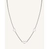 7049 1 rosefield nahrdelnik stribrne barvy triple heart jnths j613