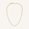 6860 3 rosefield nahrdelnik zlate barvy drop chain jndcg j680