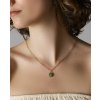 6848 rosefield nahrdelnik zlate barvy geometric gemstone jnggg j664