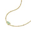 6854 2 rosefield nahrdelnik zlate barvy organic gemstone jnogg j658