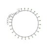 6830 3 rosefield naramek stribrne barvy drop chain jbdcs j679