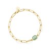 6821 3 rosefield naramek ve zlate barve geometric gemstone jbggg j662